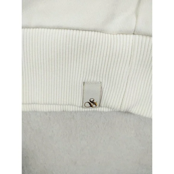 Scotch & Soda Hoodie‎ Mens Medium White Graphic Pullover Fleece Cartoon Thrashed - Picture 7 of 11